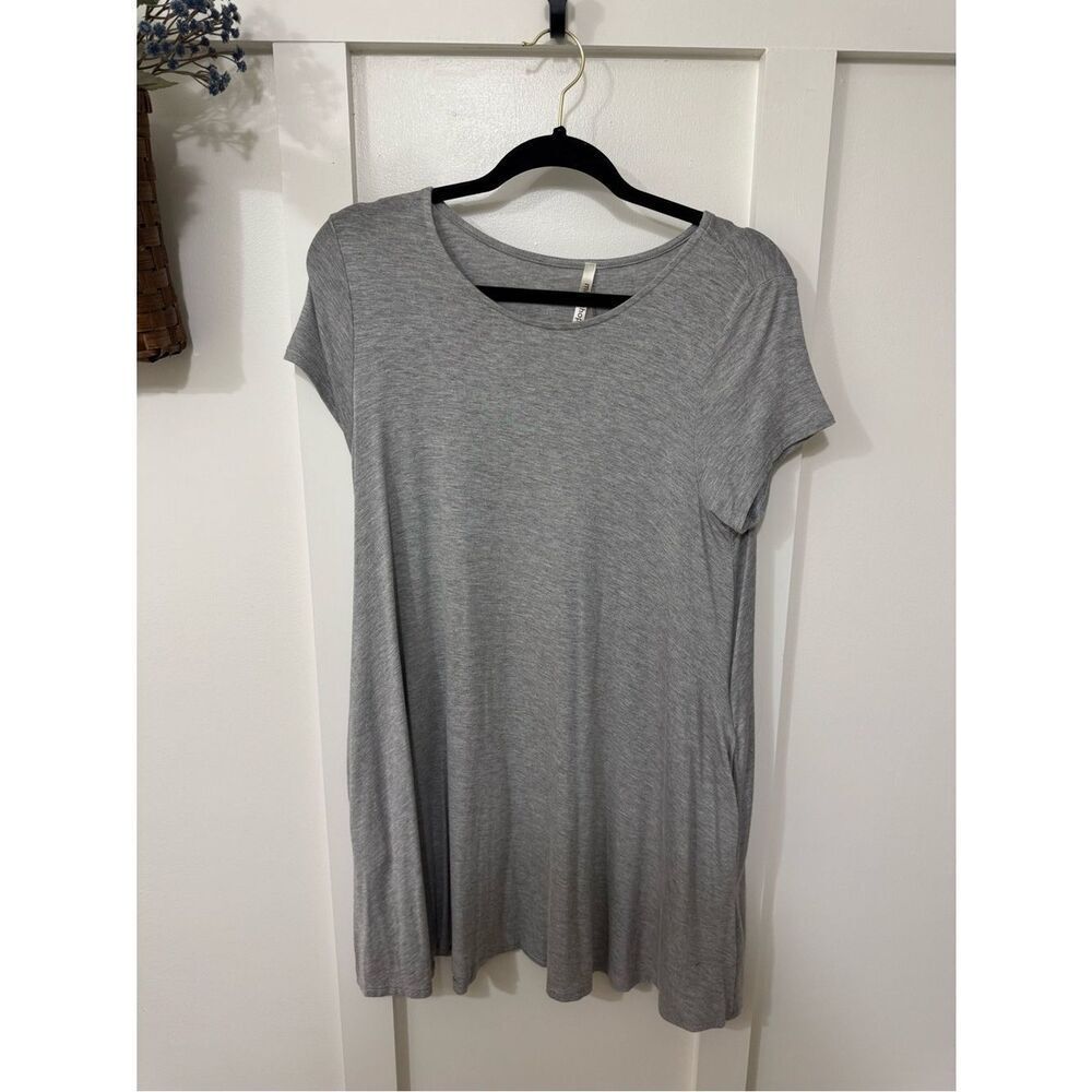 mittoshop Gray Short Sleeve Dress